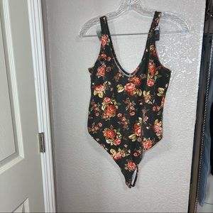Wild Fable Floral Bodysuit